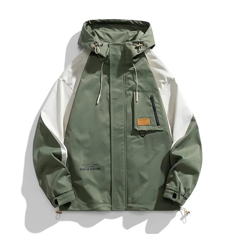 Campera de Hombre Versátil y Holgada para Talles Grandes. Ideal para Otoño, Estilo Casual, de Trabajo o Multiuso. Tendencia de Media Estación.